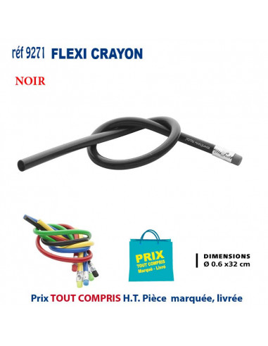 FLEXI CRAYON REF 9271 9271 Stylos Divers : pointeur laser, stylo lampe...  0,97 €