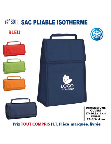 SAC PLIABLE ISOTHERME REF 3911 3911 GLACIERES - SACS ISOTHERMES  4,31 €