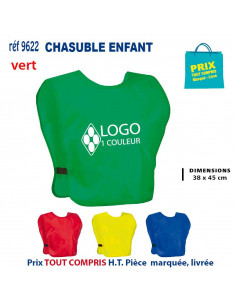 CHASUBLE ENFANT REF 9622 9622 JEUX - ENFANTS : OBJETS PUBLICITAIRES  5,09 €