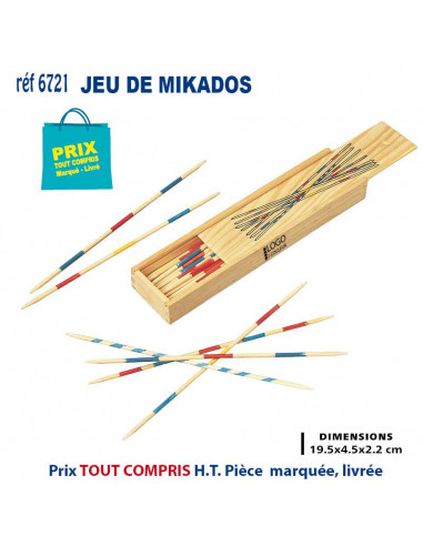 JEUX DE MIKADO REF 6721 6721 JEUX - ENFANTS : OBJETS PUBLICITAIRES  2,23 €