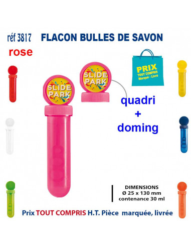 FLACON BULLES DE SAVON REF 3817 3817 JEUX - ENFANTS : OBJETS PUBLICITAIRES  2,20 €