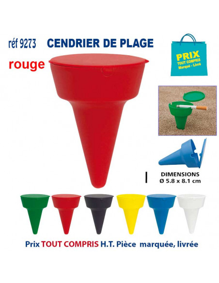 CENDRIER DE PLAGE REF 9273 9273 BRIQUETS PUBLICITAIRES - ALLUME TOUT  1,93 € CENDRIER DE PLAGE REF 9273 9273 BRIQUETS PUBLICITAIRES - ALLUME TOUT  1,93 €