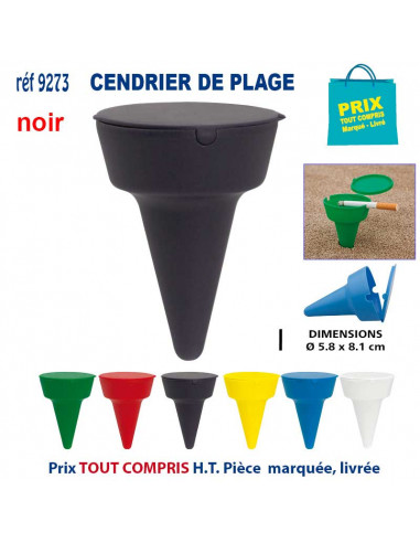 CENDRIER DE PLAGE REF 9273 9273 BRIQUETS PUBLICITAIRES - ALLUME TOUT  1,93 €