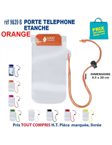 PORTE TELEPHONE ETANCHE REF 9839B 9839B POCHETTE - PORTE ETIQUETTE BAGAGE  2,51 €