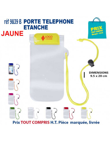 PORTE TELEPHONE ETANCHE REF 9839B 9839B POCHETTE - PORTE ETIQUETTE BAGAGE  2,51 €