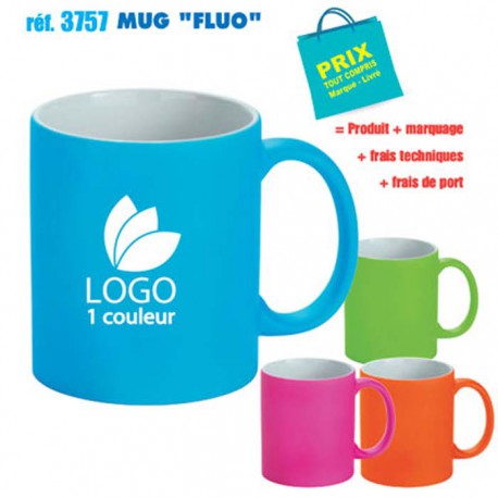 MUG FLUO REF 3757 3757 MUGS GOBELETS PUBLICITAIRES PERSONNALISES  8,12 €