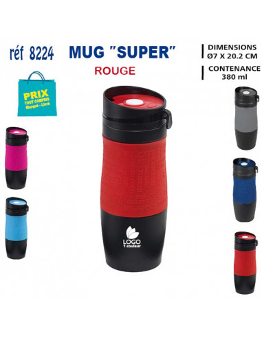 MUG SUPER REF 8224 8224 MUGS GOBELETS PUBLICITAIRES PERSONNALISES  8,79 €