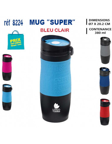 MUG SUPER REF 8224 8224 MUGS GOBELETS PUBLICITAIRES PERSONNALISES  8,79 €