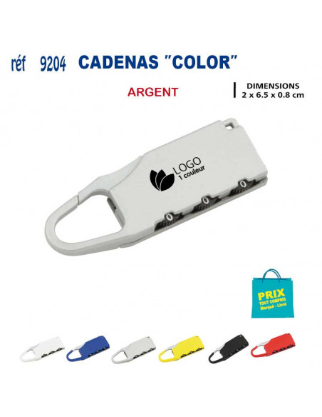 CADENAS COLOR REF 9204 9204 PRATIQUE  2,62 € CADENAS COLOR REF 9204 9204 PRATIQUE  2,62 €