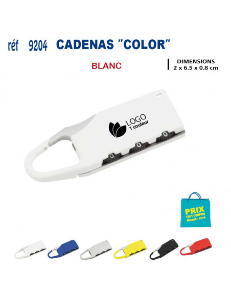 CADENAS COLOR REF 9204 9204 PRATIQUE  2,62 € CADENAS COLOR REF 9204 9204 PRATIQUE  2,62 €