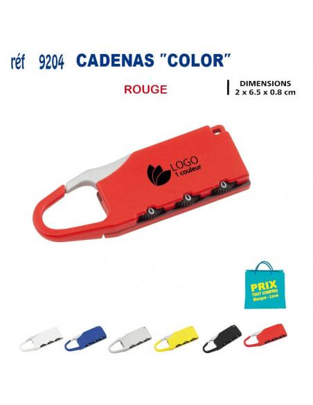 CADENAS COLOR REF 9204 9204 PRATIQUE  2,62 € CADENAS COLOR REF 9204 9204 PRATIQUE  2,62 €