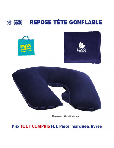 REPOSE-TETE GONFLABLE REF 5686 5686 VOYAGE : OBJET PUBLICITAIRE  3,63 €