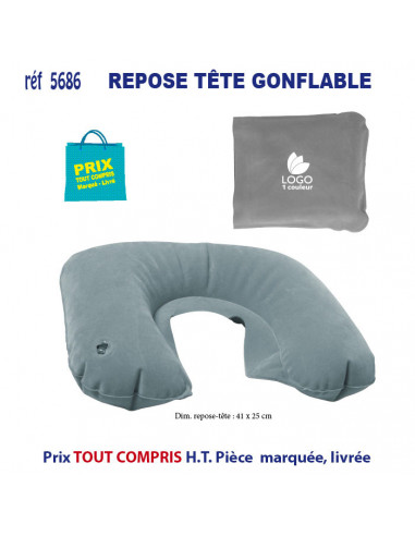 REPOSE-TETE GONFLABLE REF 5686 5686 VOYAGE : OBJET PUBLICITAIRE  3,63 €