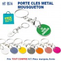 PORTE CLES METAL JETON MOUSQUETON REF 9514 9514 PORTE CLES EN METAL  1,07 €