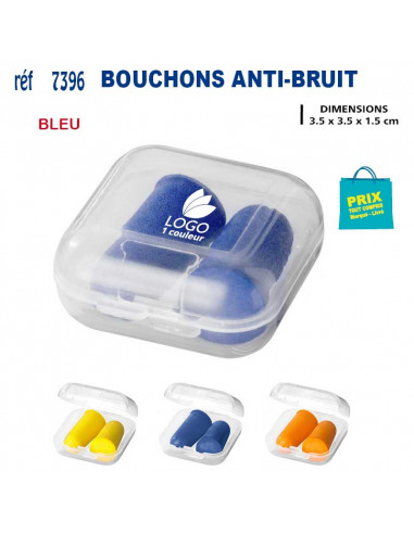 BOUCHONS ANTI-BRUIT REF 7396 7396 VOYAGE : OBJET PUBLICITAIRE  1,21 €