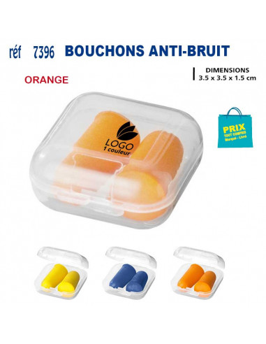 BOUCHONS ANTI-BRUIT REF 7396 7396 VOYAGE : OBJET PUBLICITAIRE  1,21 €