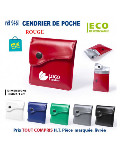 CENDRIER DE POCHE REF 9461 9461 NOUVEAUTES  1,97 €