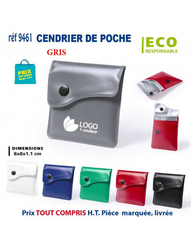 CENDRIER DE POCHE REF 9461 9461 NOUVEAUTES  1,97 €