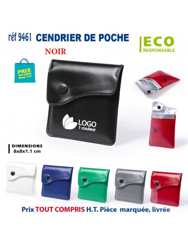 CENDRIER DE POCHE REF 9461 9461 NOUVEAUTES  1,97 €