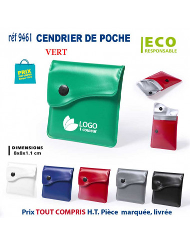 CENDRIER DE POCHE REF 9461 9461 NOUVEAUTES  1,97 €