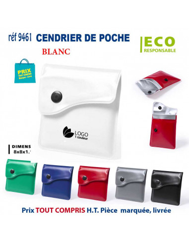 CENDRIER DE POCHE REF 9461 9461 NOUVEAUTES  1,97 €