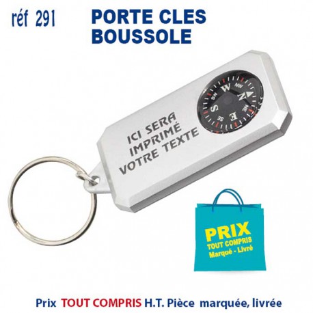 PORTE CLES BOUSSOLE REF 291 291 PORTE CLES PLASTIQUE  0,46 €