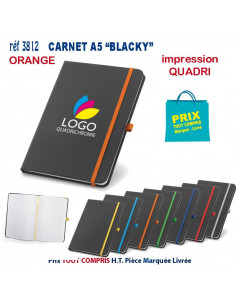 CARNET A5 BLACKY REF 3812 3812 Carnet personnalisé  9,28 €