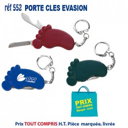 PORTE CLES BALADIN 2 OUTILS REF 552 552 PORTE CLES PLASTIQUE  0,55 €