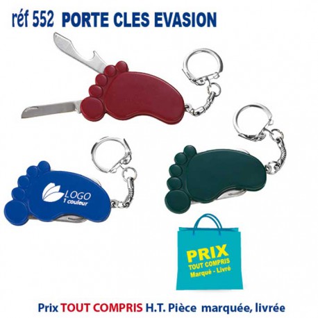 PORTE CLES BALADIN 2 OUTILS REF 552 552 PORTE CLES PLASTIQUE  0,55 €