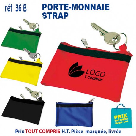 PORTE MONNAIE STRAP REF 36 B 36 B PORTE MONNAIE PUBLICITAIRES  1,00 €