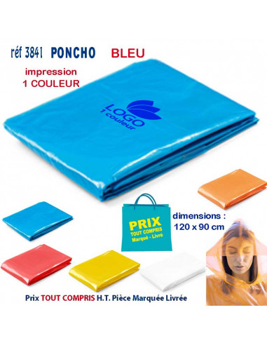 PONCHO COLOR REF 3841 3841 PRATIQUE  3,39 €