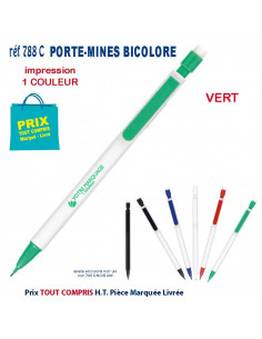 PORTE MINES BICOLORE REF 788C 788 C Stylos Divers : pointeur laser, stylo lampe...  0,95 €