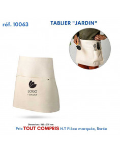 TABLIER "JARDIN" REF 10063 10063 OUTILS PUBLICITAIRES  7,97 €