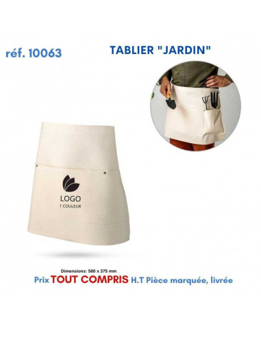 TABLIER "JARDIN" REF 10063 10063 OUTILS PUBLICITAIRES  7,97 €