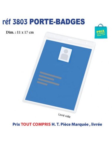 PORTE BADGE REF 3803 3803 lacet tour de cou publicitaire  0,45 €
