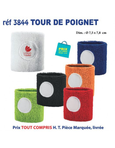 TOUR DE POIGNET REF 3844 3844 SPORTS LOISIRS : OBJET PUBLICITAIRE  1,98 €