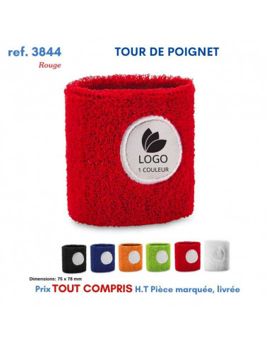 TOUR DE POIGNET REF 3844 3844 SPORTS LOISIRS : OBJET PUBLICITAIRE  1,98 €