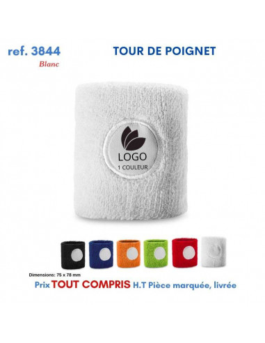 TOUR DE POIGNET REF 3844 3844 SPORTS LOISIRS : OBJET PUBLICITAIRE  1,98 €