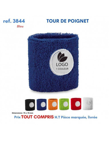 TOUR DE POIGNET REF 3844 3844 SPORTS LOISIRS : OBJET PUBLICITAIRE  1,98 €