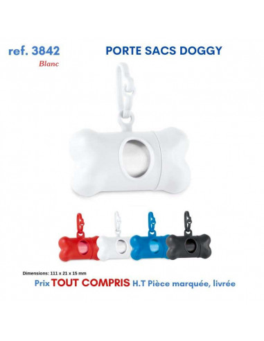 PORTE SACS DOGGY REF 3842 3842 SACS PLIABLES  1,84 €