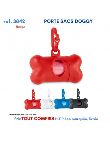 PORTE SACS DOGGY REF 3842 3842 SACS PLIABLES  1,84 €