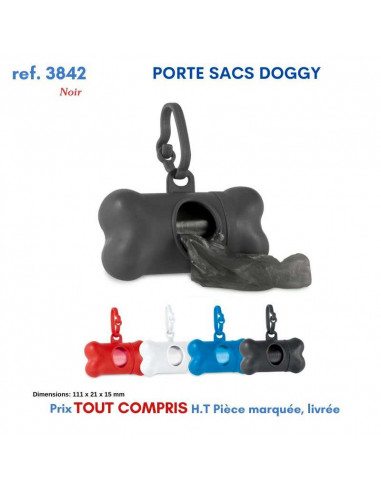 PORTE SACS DOGGY REF 3842 3842 SACS PLIABLES  1,84 €