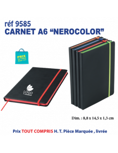 CARNET A6 NEROCOLOR REF 9585 9585 Carnet personnalisé  2,63 €