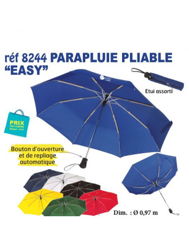 PARAPLUIE PLIABLE EASY REF 8244 8244 PARAPLUIE PLIABLE  10,97 €