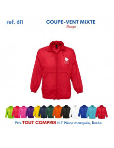COUPE-VENT REF 611 611 COUPE VENT PUBLICITAIRE PERSONNALISE  8,45 € 2