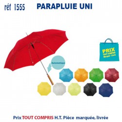PARAPLUIE UNI REF 1555 1555 PARAPLUIE MANCHE DROIT  10,35 €