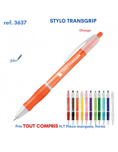 STYLO TRANSGRIP REF 3637 3637 Stylos plastiques  0,47 €