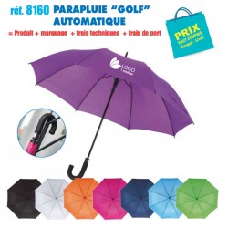 PARAPLUIE GOLF AUTOMATIQUE REF 8160 8160 PARAPLUIES MANCHE CANNE  9,24 €
