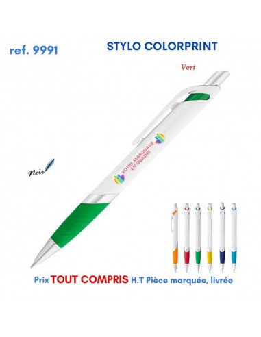 STYLO COLORPRINT REF 9991 9991 Stylos plastiques  1,03 €