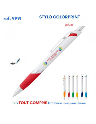 STYLO COLORPRINT REF 9991 9991 Stylos plastiques  1,03 €